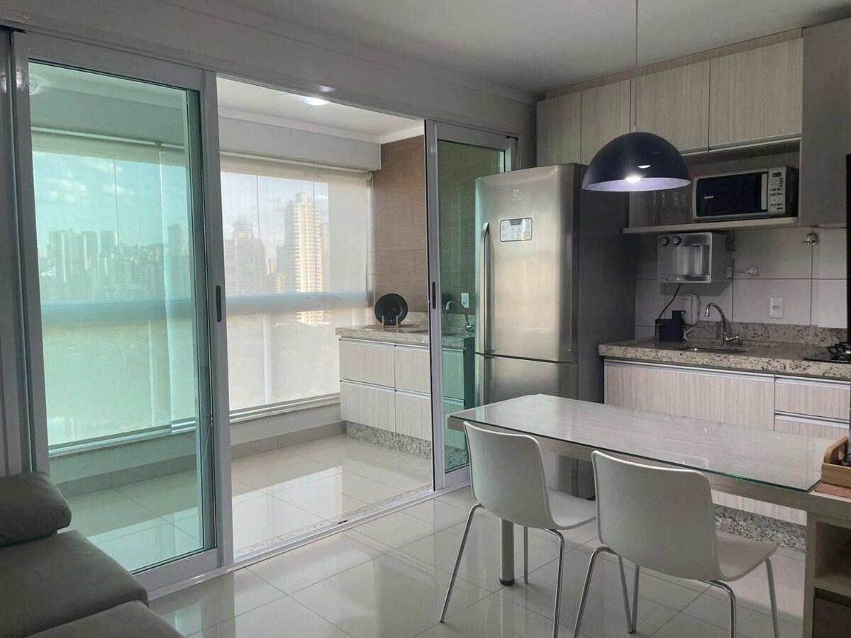 1 Qts.| 2 Hosp. | Jacuzzi Na Varanda | Linda Vista جويانيا المظهر الخارجي الصورة