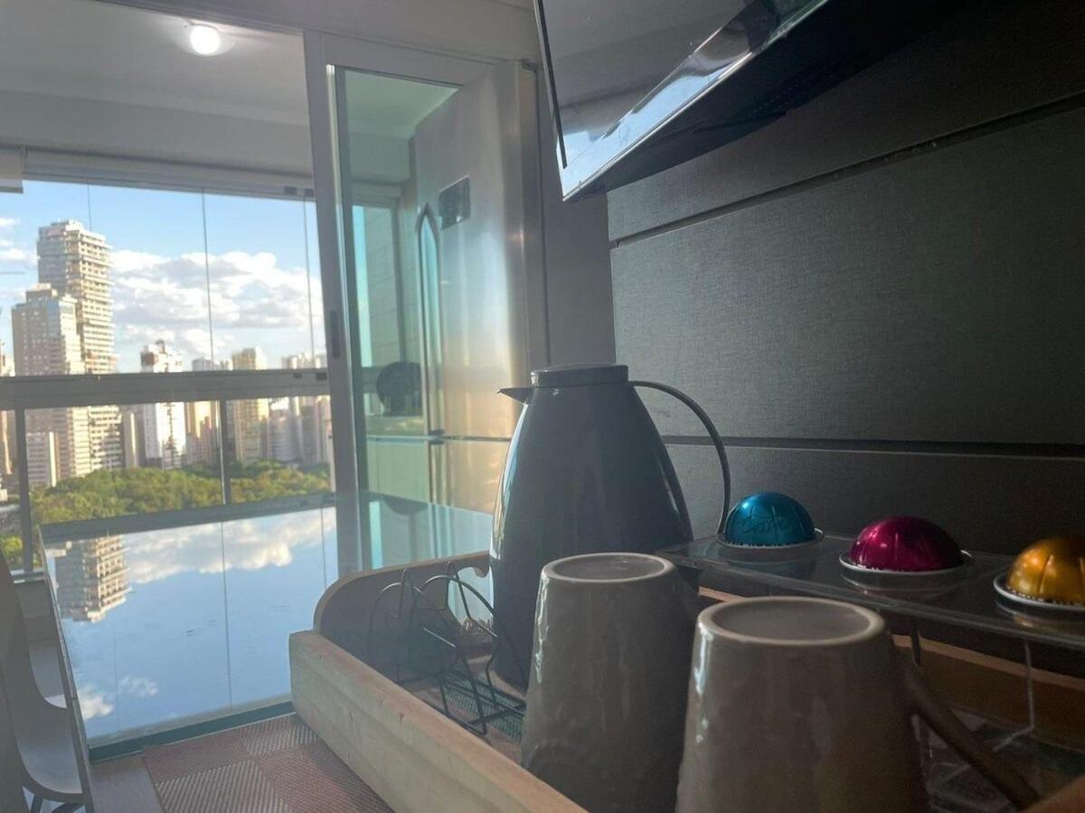 1 Qts.| 2 Hosp. | Jacuzzi Na Varanda | Linda Vista جويانيا المظهر الخارجي الصورة